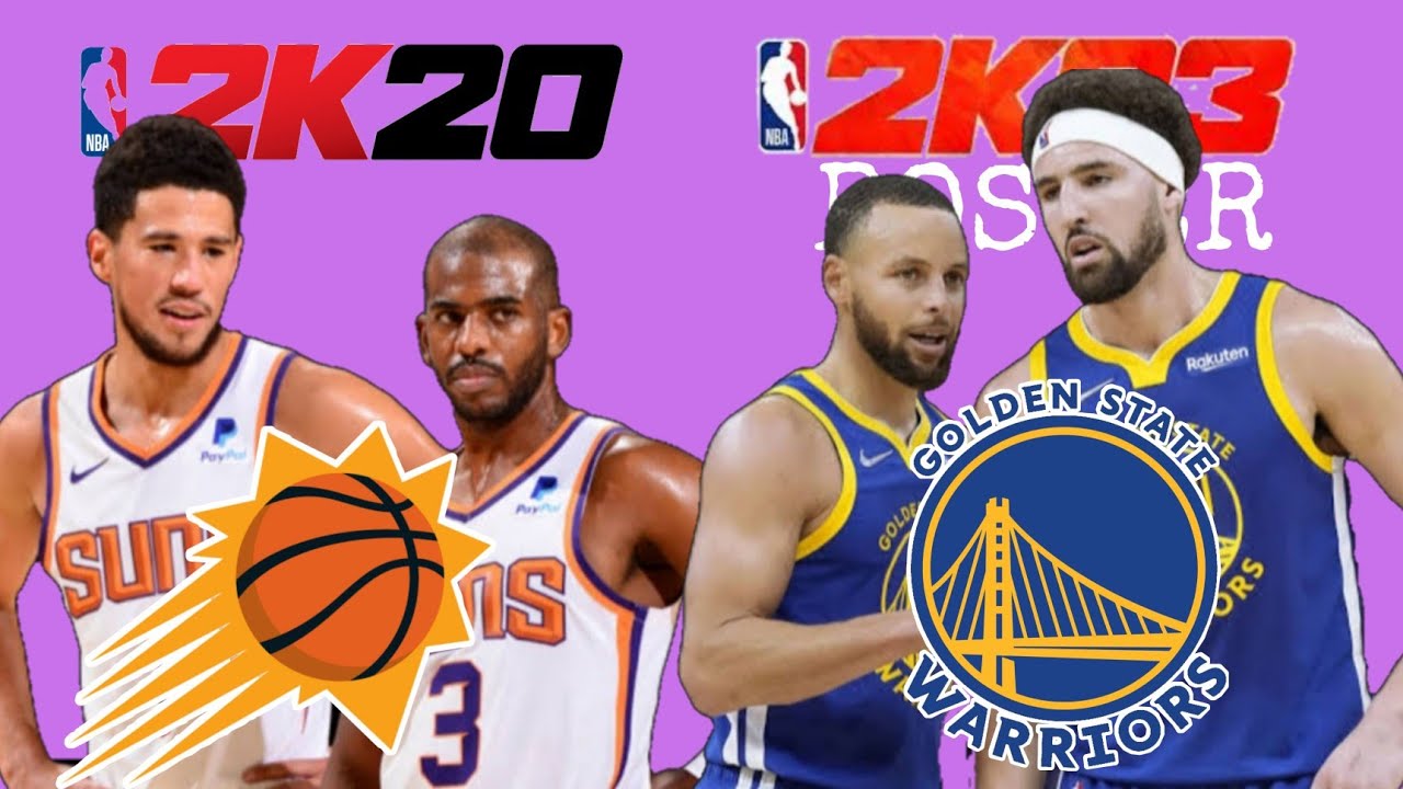 NBA 2K23 ROSTER Phoenix Suns VS Golden State Warriors YouTube
