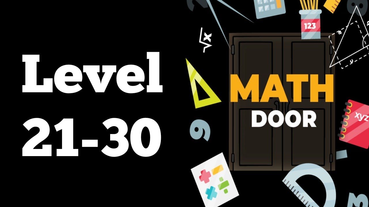 Escape Room Math Doors Math Games Level 21 30 Gameplay. YouTube