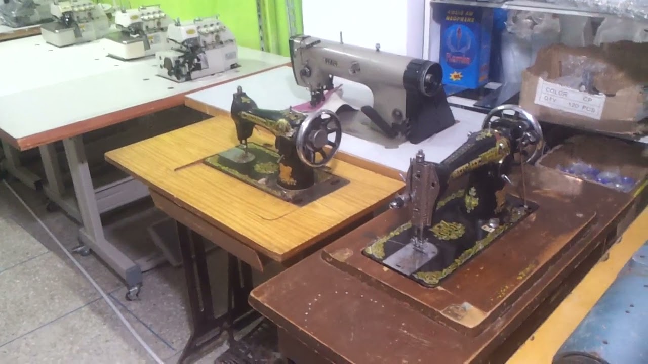 اللهم زد و بارك//جولة في محل خاص بجميع ماكينات الخياطة و لوازم قطع الغيار