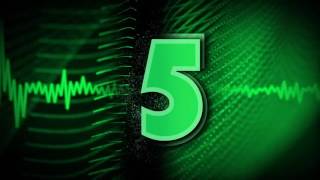 COUNTDOWN 60 sec ( v 264 ) Timer with Sound Effects HD 4k!