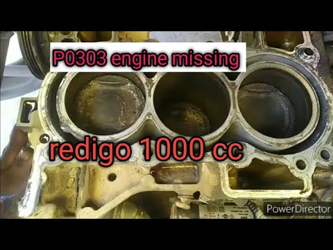 p0303 engine missing. head gasket change in redigo. redigo engine