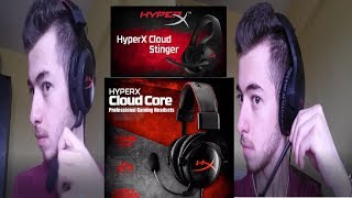 HYPERX CLOUD STINGER VS CLOUD CORE (WHICH HEADSET IS BETTER FOR GAMING)
