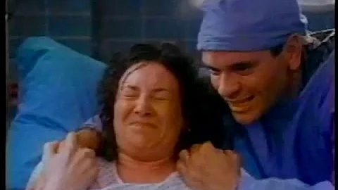 Debbie Pollack giving birth