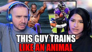 QUALIFIED PERSONAL TRAINER FROM THE UK Reacts to Derrick Henry's INSANE Workouts