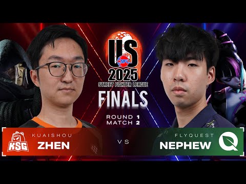 Zhen (M. Bison) vs. Nephew (Juri) - Match 2 - KuaiShou vs. FlyQuest - SFL US Finals