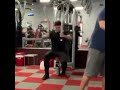 stupid women in gym