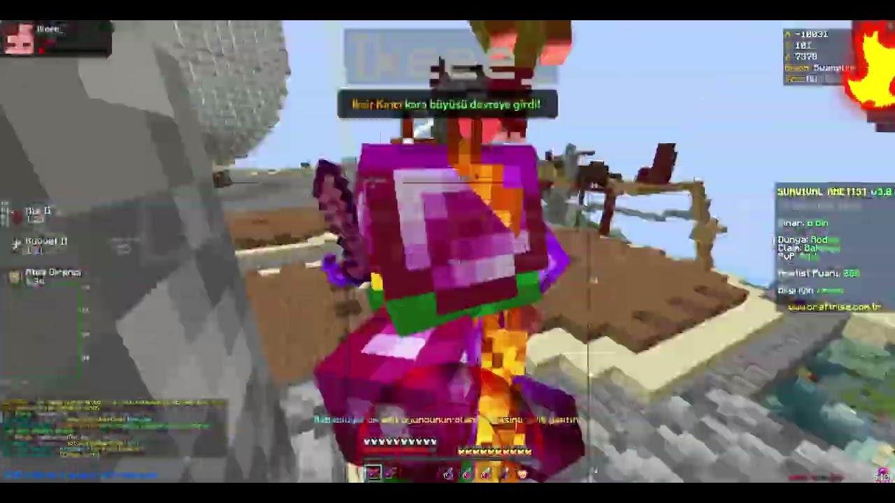 Survival Ametist Laze Pro / Acık Alan / Artemis / Nether PvP