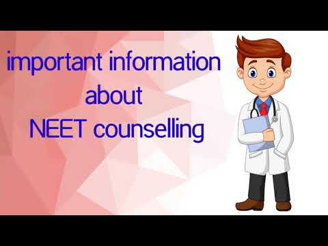 important information about NEET counselling regarding Mobile number and email address