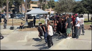 I got geeked at Lincoln skatepark contest 