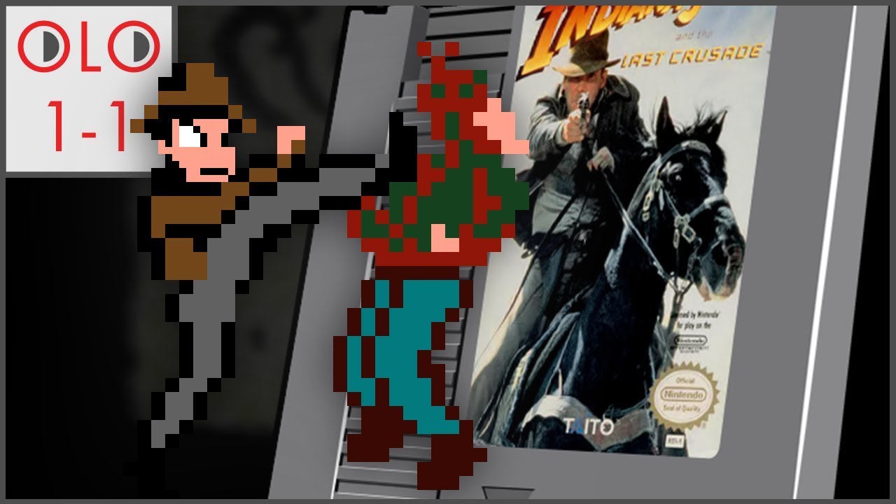 Indiana Jones and the Last Crusade Taito NES Only Level One YouTube