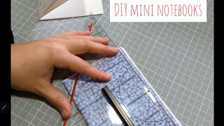 Realtime ASMR Bookbinding: DIY mini notebooks NO TALKING NO MUSIC