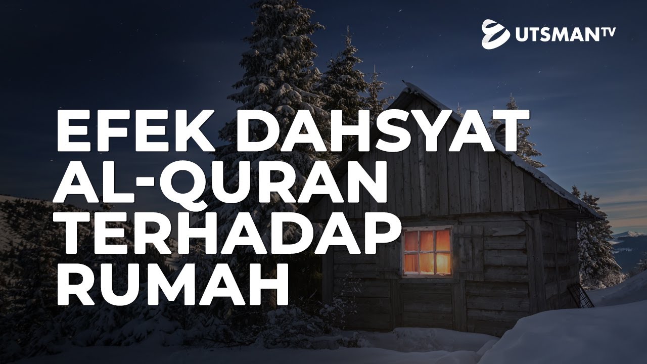 ⁣Efek Dahsyat Al-Quran Terhadap Rumah - Ustadz Abdullah Zaen, Lc., M.A.