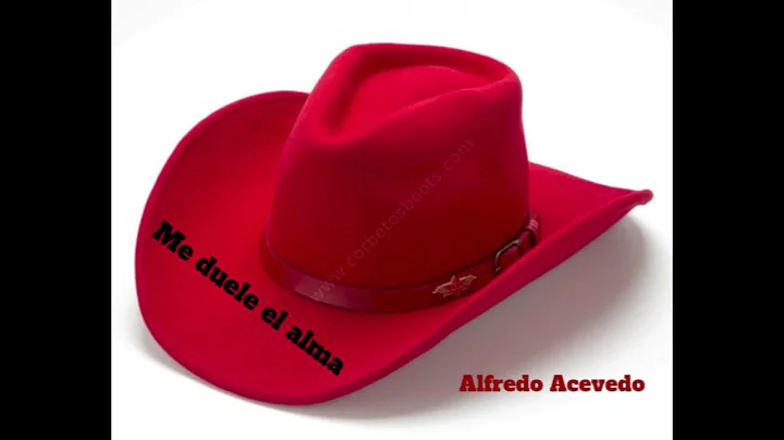 Me Duele El Alma - Alfredo Acevedo . Cover ( Homen...