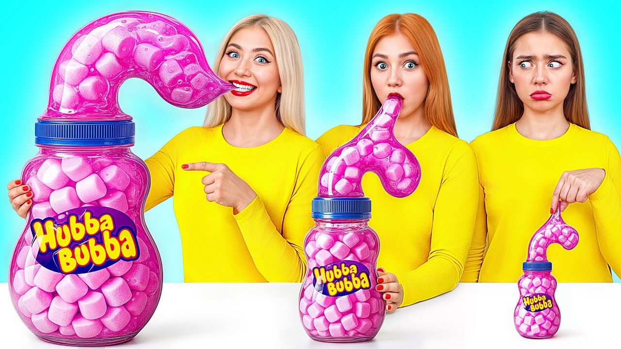 Большая, Средняя или Маленькая Тарелка Челлендж | Фантастические Кухонные Рецепты Candy DO