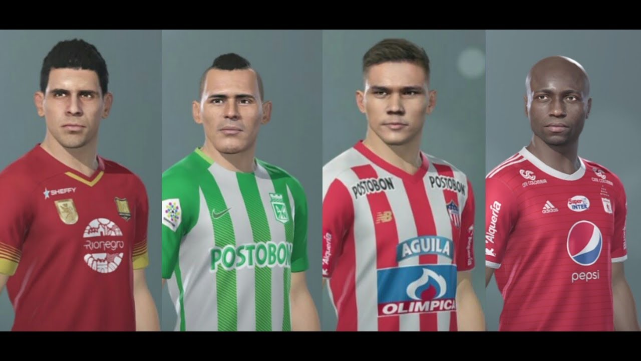 コロンビア カテゴリア プリメーラA 固有フェイス＆能力【ウイイレ2019】pes2019 Categoría Primera A real