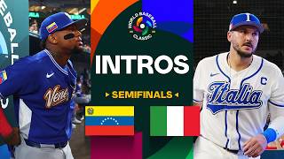 Famous FULL INTROS ahead of Team Venezuela vs. Team Italy | World Baseball Classic semifinals Net Worth