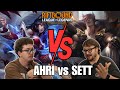 Can Sett take on Ahri? Sett vs Ahri BO1 Riftbound Gameplay!