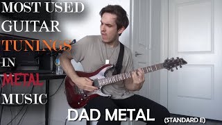 The Most Used Guitar Tunings In Metal Music