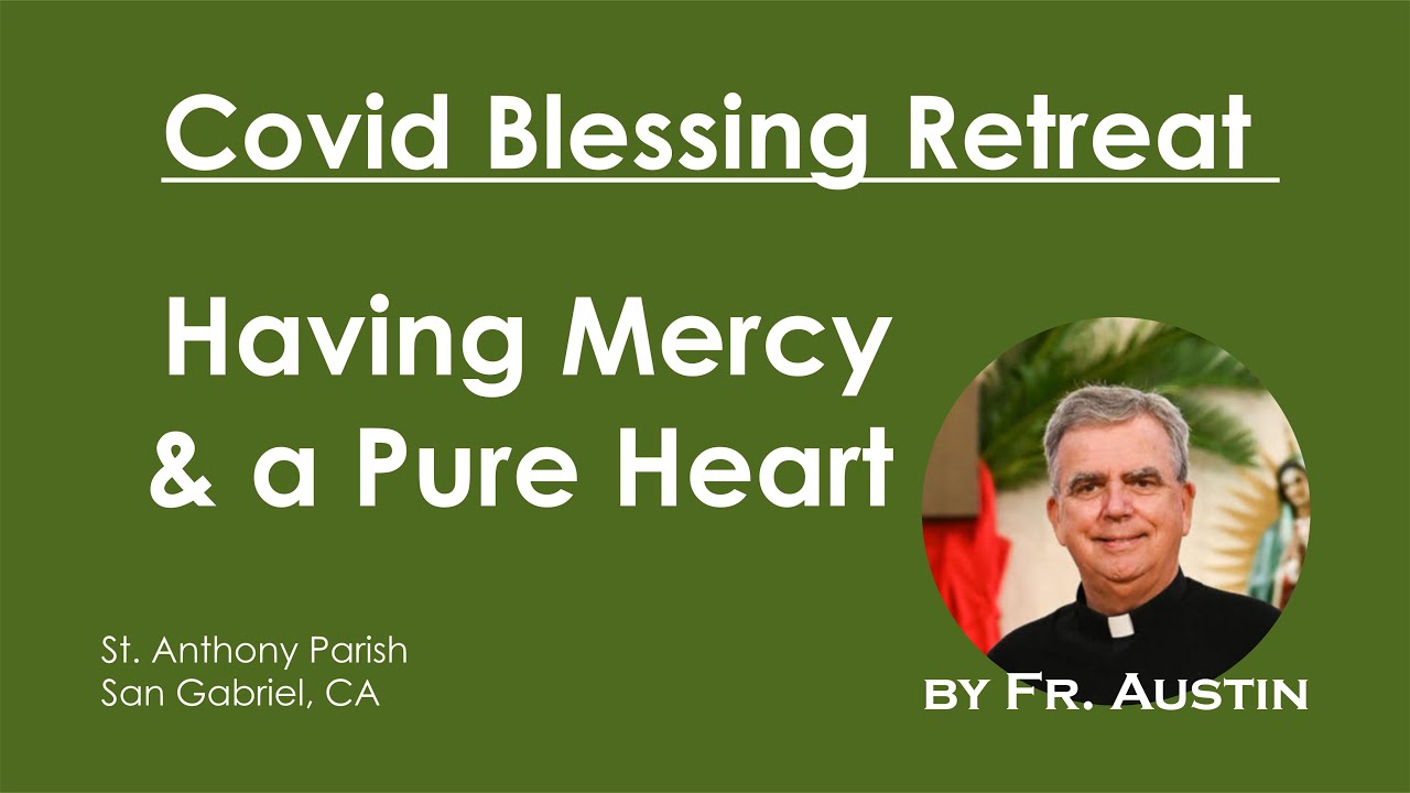 Covid Blessing Retreat (Part 2) Having Mercy and a Pure Heart