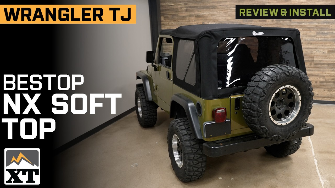 Bestop Jeep Wrangler Supertop NX Soft Top w/ Tinted Windows