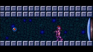 Super Metroid Unused 'Bang' Enemy with Hyper Beam