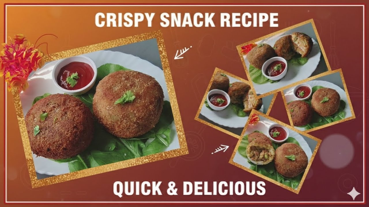 Ramzan special crispy snack recipe potato Bread Cheese cutlet quick and easy iftar me zaroor banaye🧆