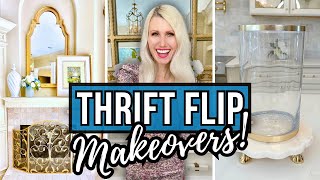 FLIPPING *THRIFT STORE* FINDS Into STUNNING HOME DECOR!