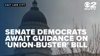 Utah Senate Democrats await unions' guidance on 'union-buster' bill