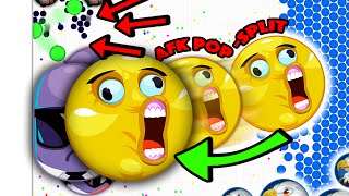 HILARIOUS AGARIO AFK POP-SPLIT #fail TROLL!! // ALL BEST TRICKS IN AGAR.IO