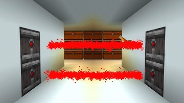 WORKING Laser Door with NO MODS! Bedrock Edition