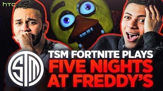 TSM Fortnite Gets SCARED Playing Five Nights at Freddy's