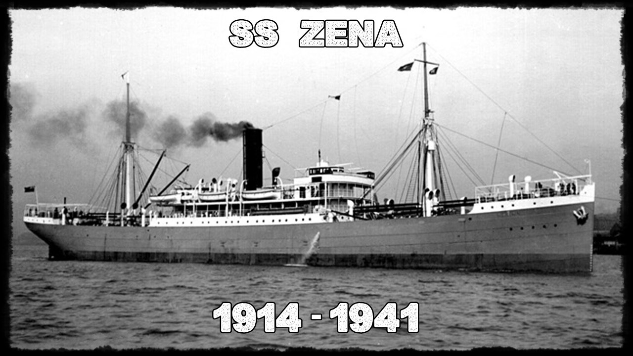 SS Alban / SS Zena - Construção ao Naufrágio 