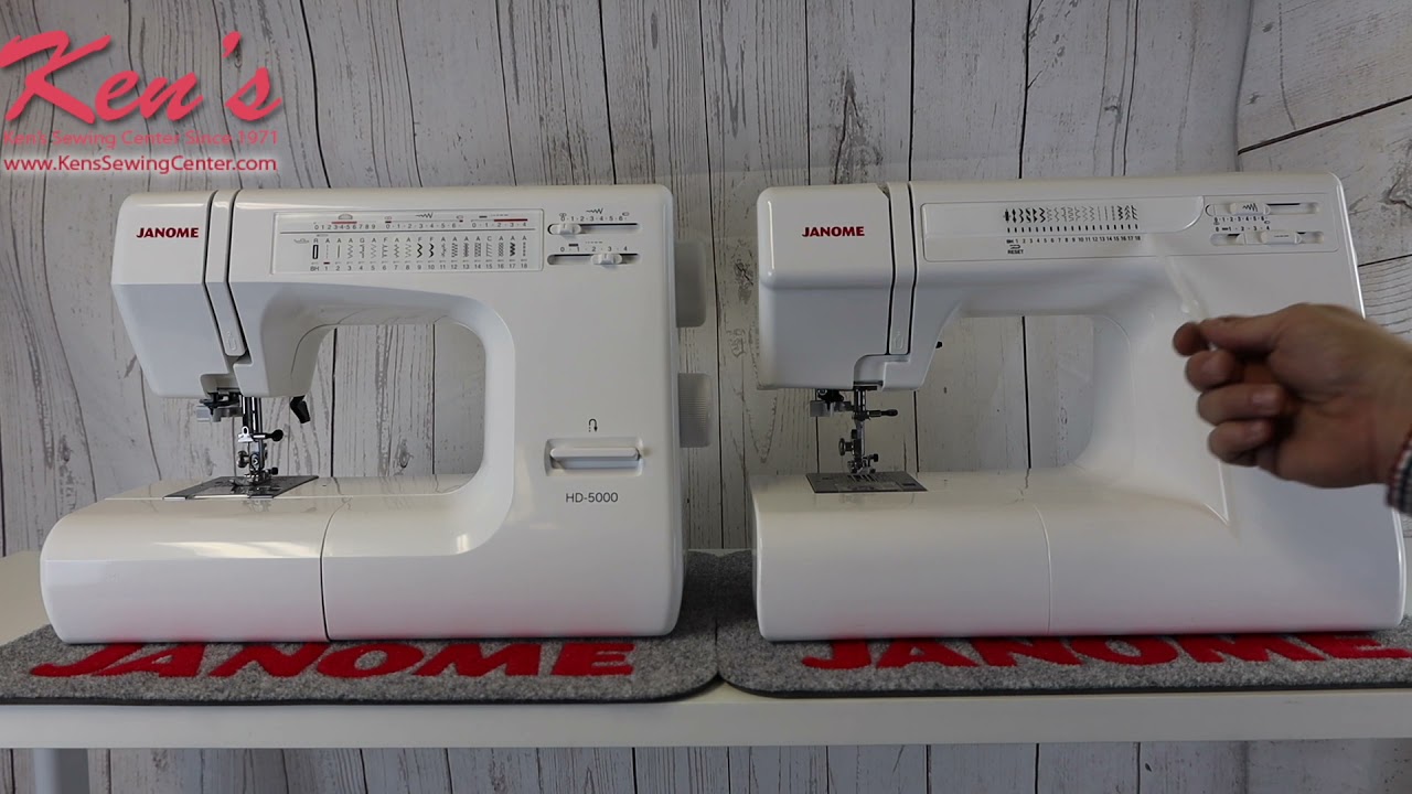 Janome HD3000 Heavy Duty Sewing Machine – Quality Sewing & Vacuum