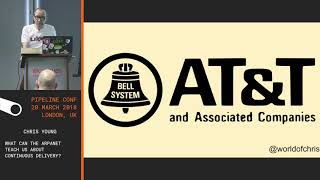 Chris Young - What can the ARPANET teach us about Continuous Delivery? - PIPELINE conference 2018
