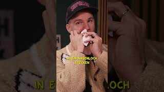 Bring deinen Kindern Nase putzen bei!