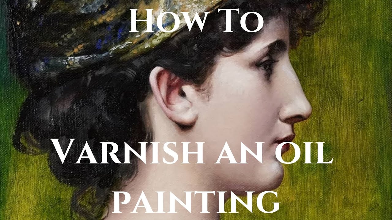 Gamvar varnish beading on oil painting, wat? : r/oilpainting