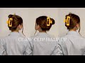 5 easy 90s claw clip half up hairstyle clawcliphairstyles