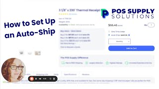 How to Set Up an Auto-Ship at POS Supply