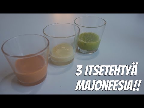 Video: Kuinka Tehdä Majoneesia Kotona: Reseptit Munilla, Maidolla Ja Ilman, 5 Minuutissa Ja Muilla, Video
