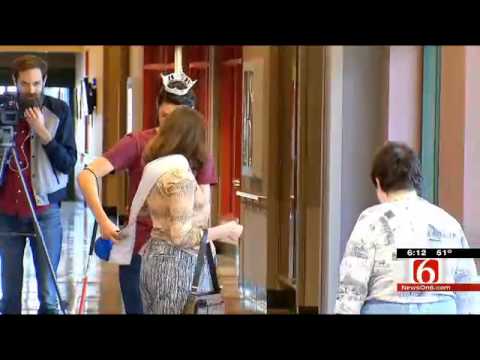 Miss Oklahoma Celebrates 'Random Acts Of Kindness' Week - YouTube