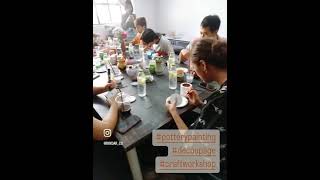 Pottery Painting U0026 Scented Candle Workshop potterypainting workshop craftstudio