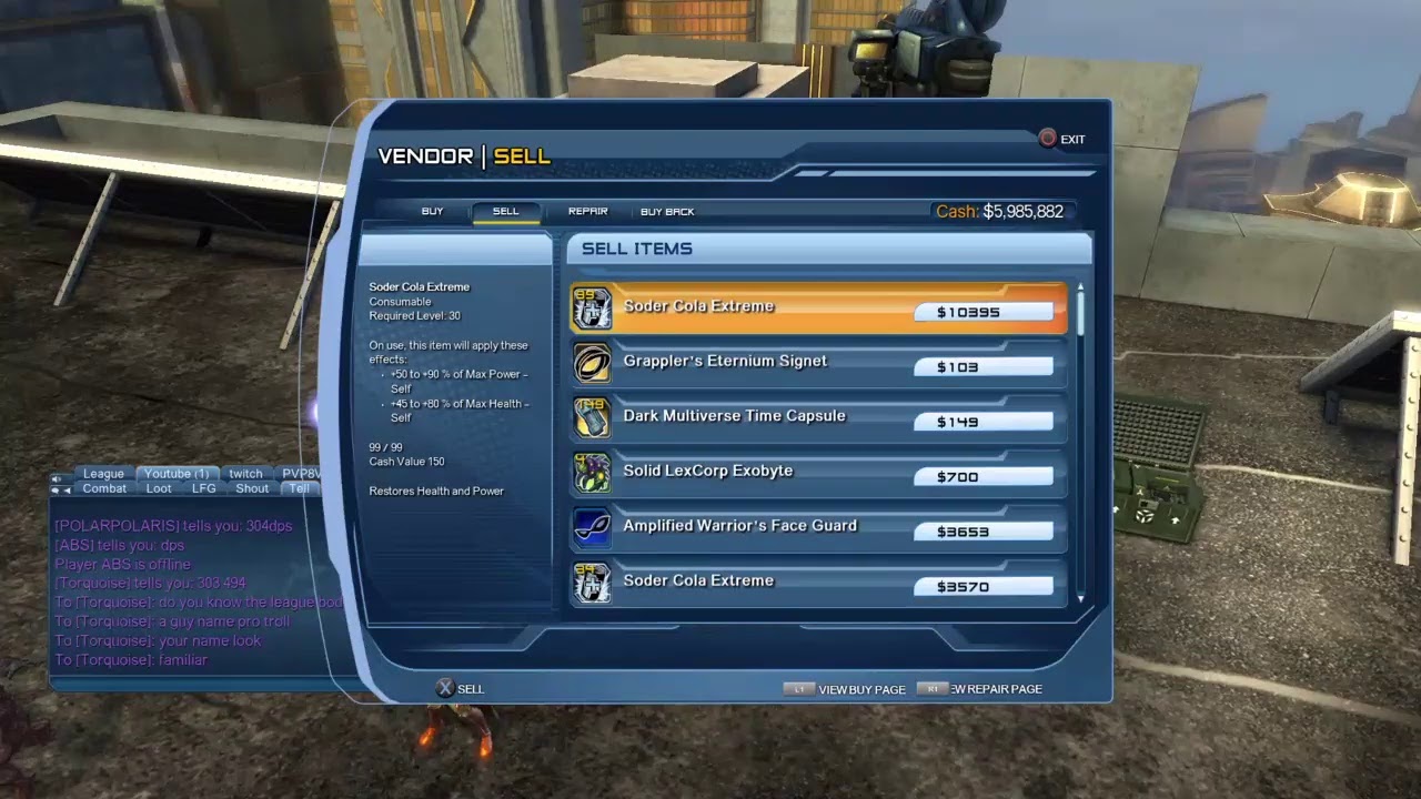 DCUO Solo/Alert/Open World/Missions