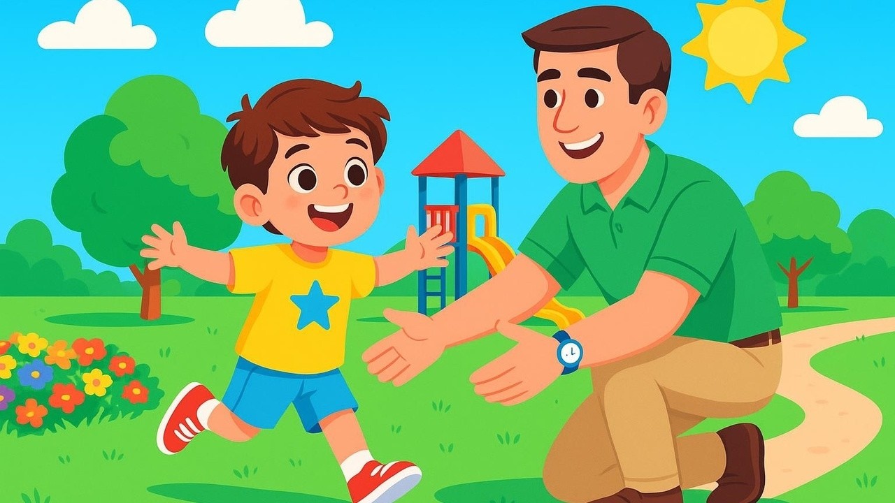 Festa del papà - tu ci sei ✨💙 Filastrocche per Bambini