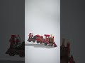 Vintage Christmas Train with Decorative Elements - AI Rigged 3D Character