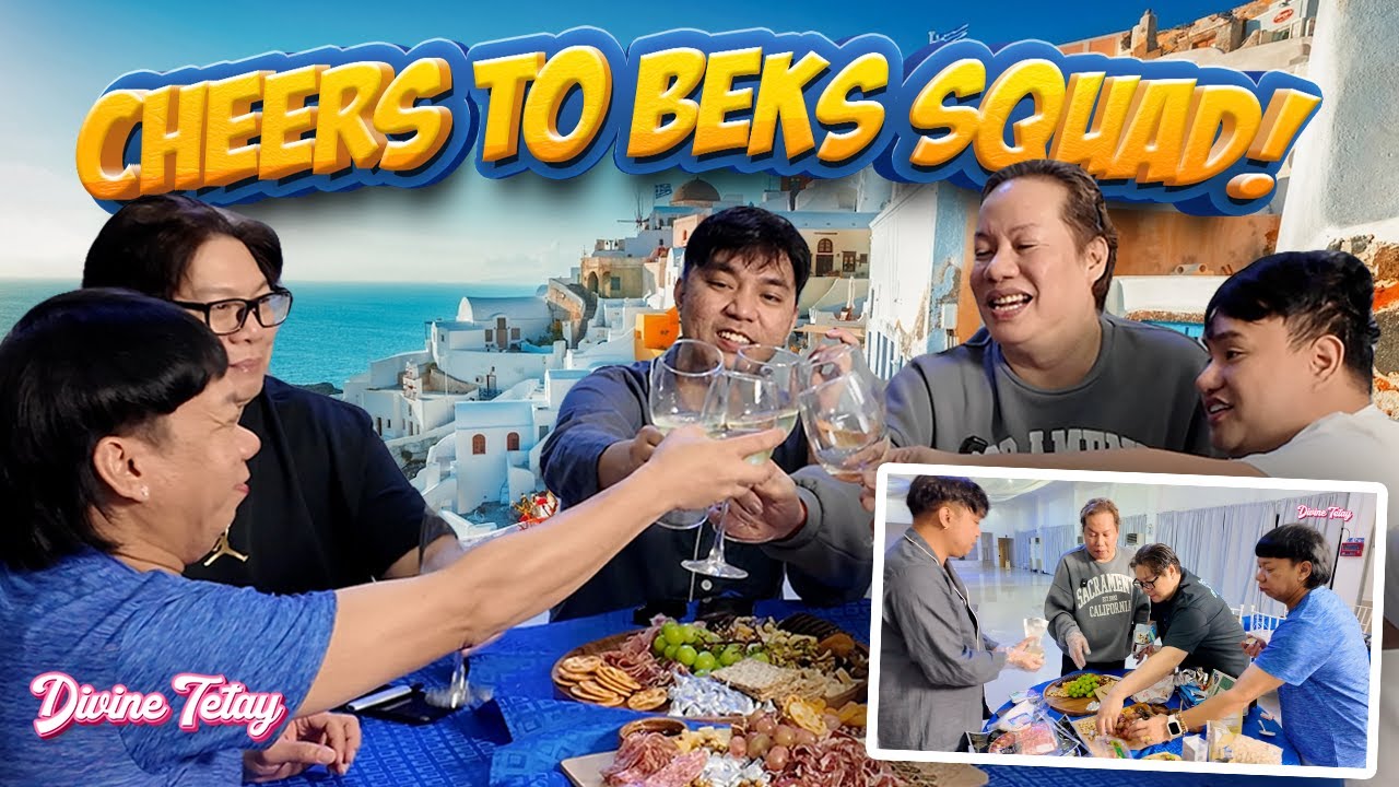 GUMAWA NG CHARCUTERIE BOARD ( GRAZING BOARD ) ANG MGA BEKS! BEKS BATTALION | TONTON | DIVINE TETAY