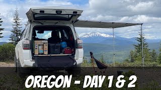 [Day 1 & 2] Oregon Backcountry 4Runner Roadtrip and Car Camping by GrizzlyPath 12,525 views 1 year ago 24 minutes