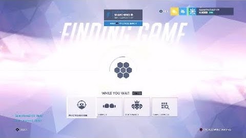 How does the new while you wait feature works in overwatch