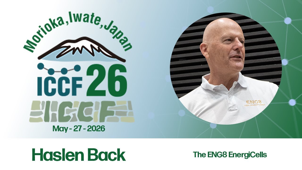 ICCF26 - Haslen Back - The ENG8 EnergiCells