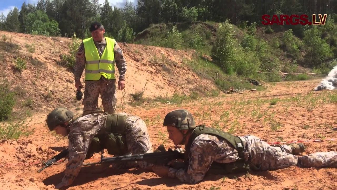 Zemessardzes 27.kājnieku bataljona paaugstinātas gatavības rotas kaujas grupas mācību nometne