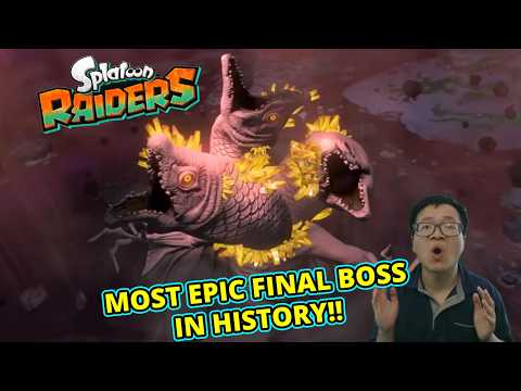 This final boss in Splatoon Raiders is absolutely CINEMA [SPOILER ALERT]